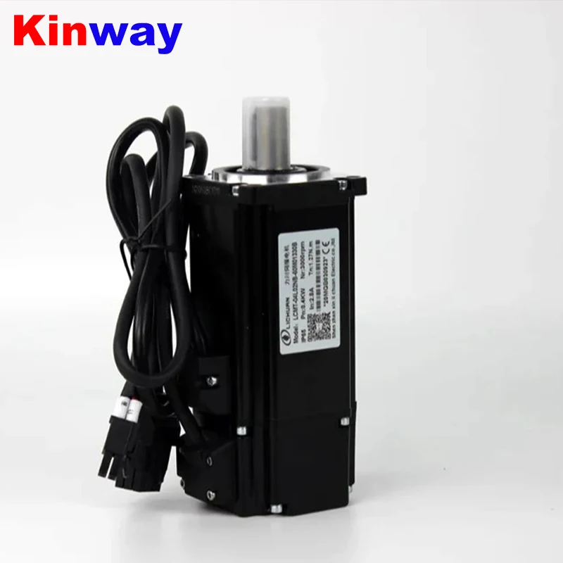 Серводвигатель переменного тока с тормозом Kinway motor Nema24 60 мм frame 220V 200W 0.637n.m