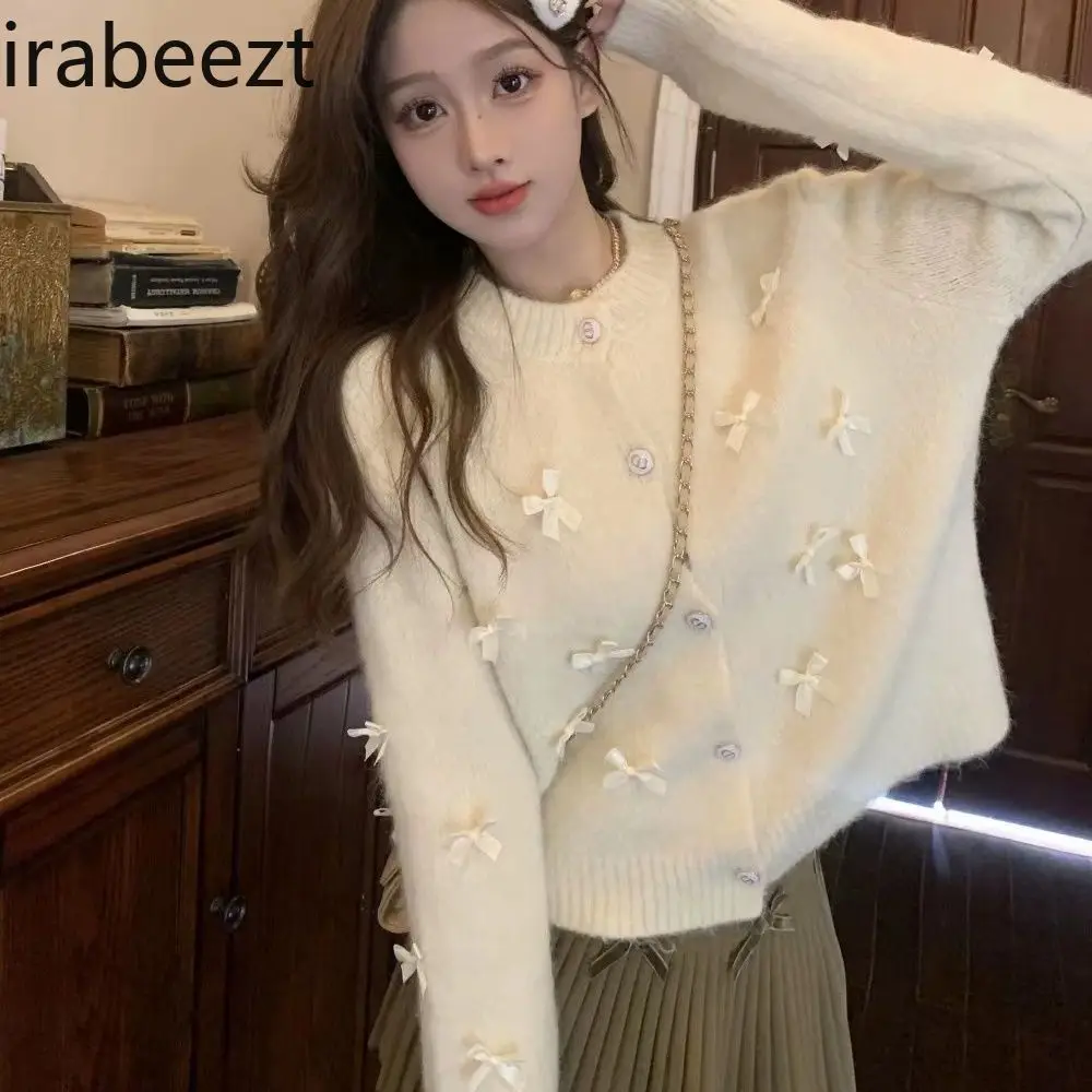 Модное серое дизайнерское пальто 2024 новинка ленивый осенне-зимний вязаный