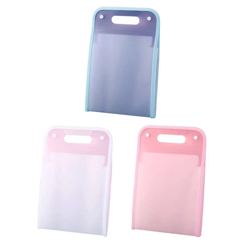 

Portable Accordion Folder 14'' x 9.5'' Vertical Filling A4 Document Folder Bag