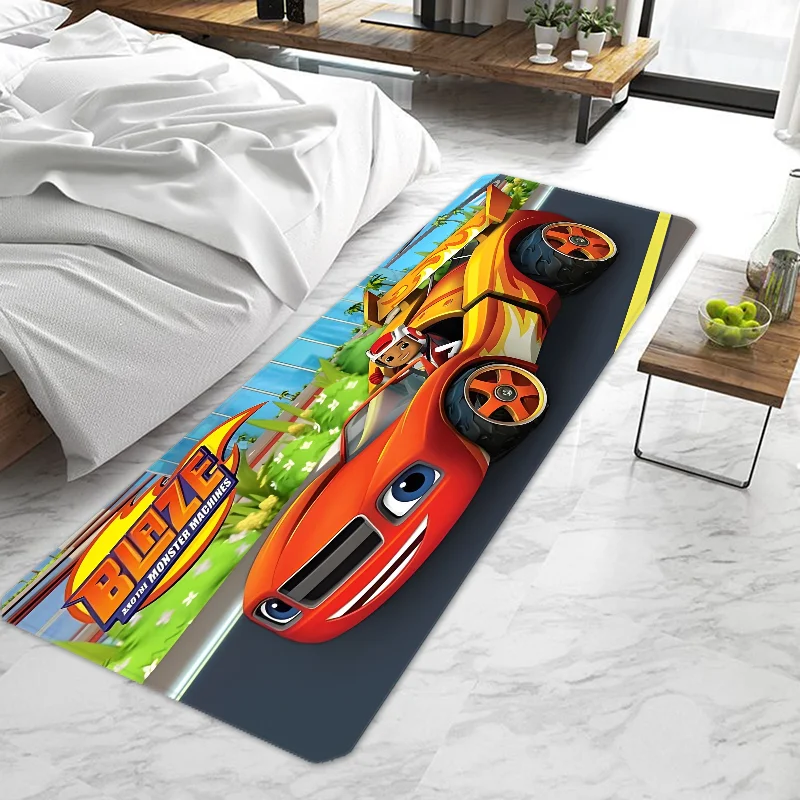 Занавеска B-Blaze and the Monster Коврик для двери Входной нескользящий моющийся кухонный