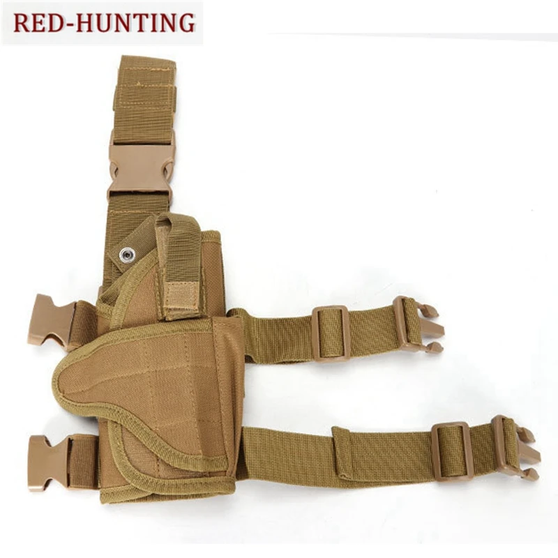 

Universal Right Gun Drop Leg Thigh Holster for 7.65MM 9x19MM Pistol Glock 17 19 31 32/M9/M92A1/1911/USP/PPK/SP2022/P226/