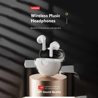 lenovo lp80 tws bluetooth earbuds wireless earphones sport gaming music touch control headsets for iphone xiaomi all smartphones