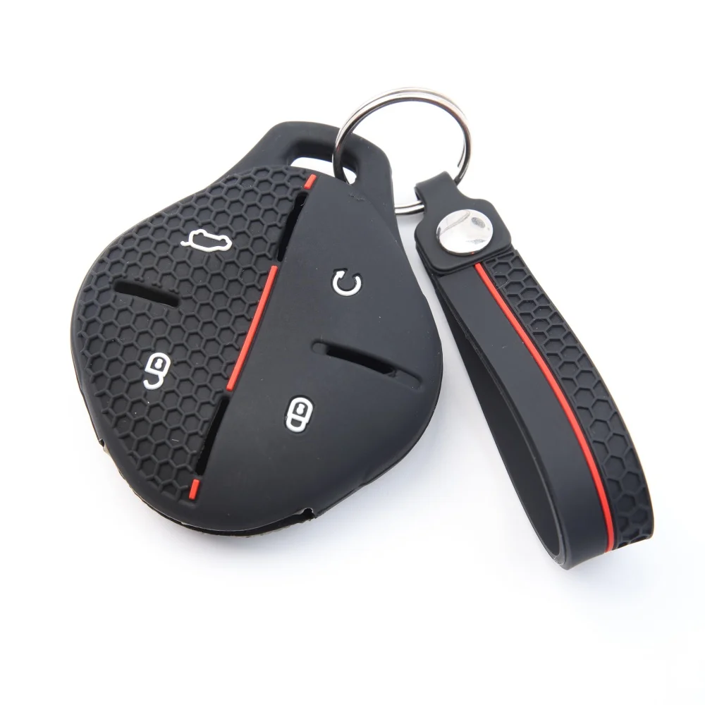 

Новый силиконовый чехол-ключница для Chery Jetour Dashing X-1 Plus DTC IDM 2022-2024: защитный футляр для пульта ДУ, аксессуары