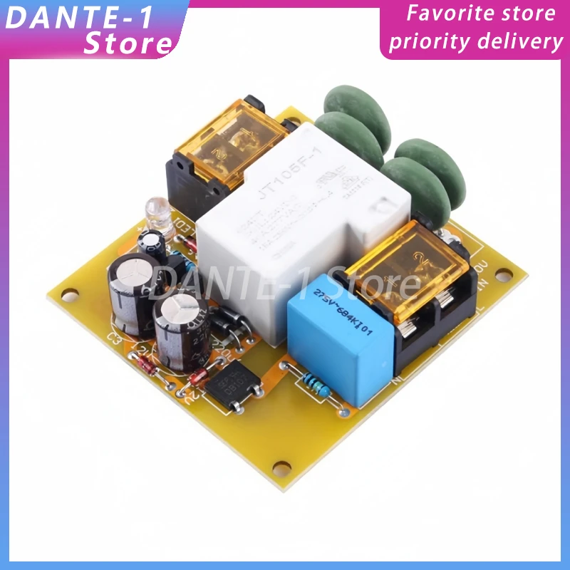 Amplifier soft start board Power supply Anti-shock Suitable for Class A amplifier Reduce startup current