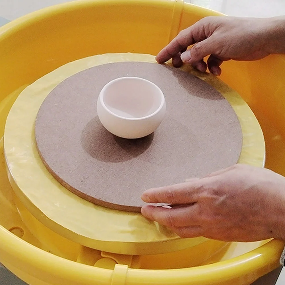Глиняная керамика круглая ткань для разглаживания замши впитывающая подушечка
