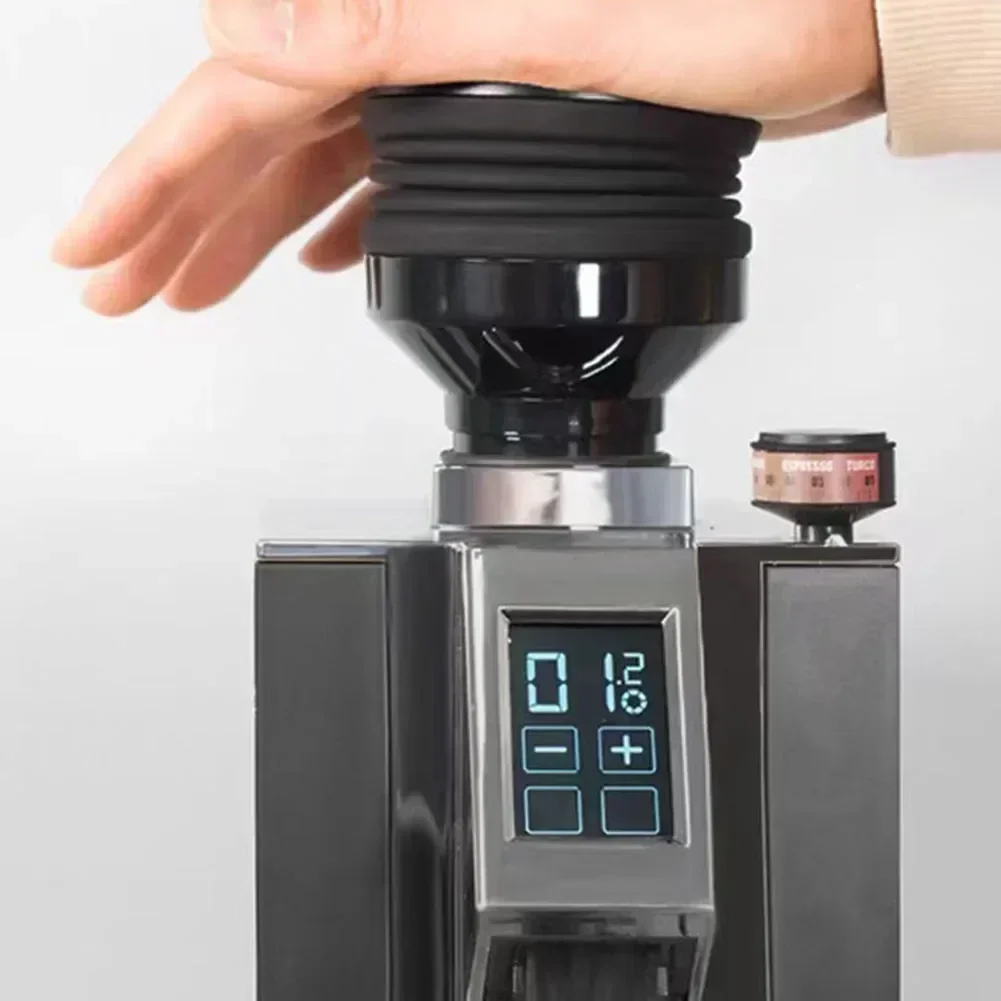 Кофейные зерна с одной дозой черная силиконовая бункерная кофемолка инструмент