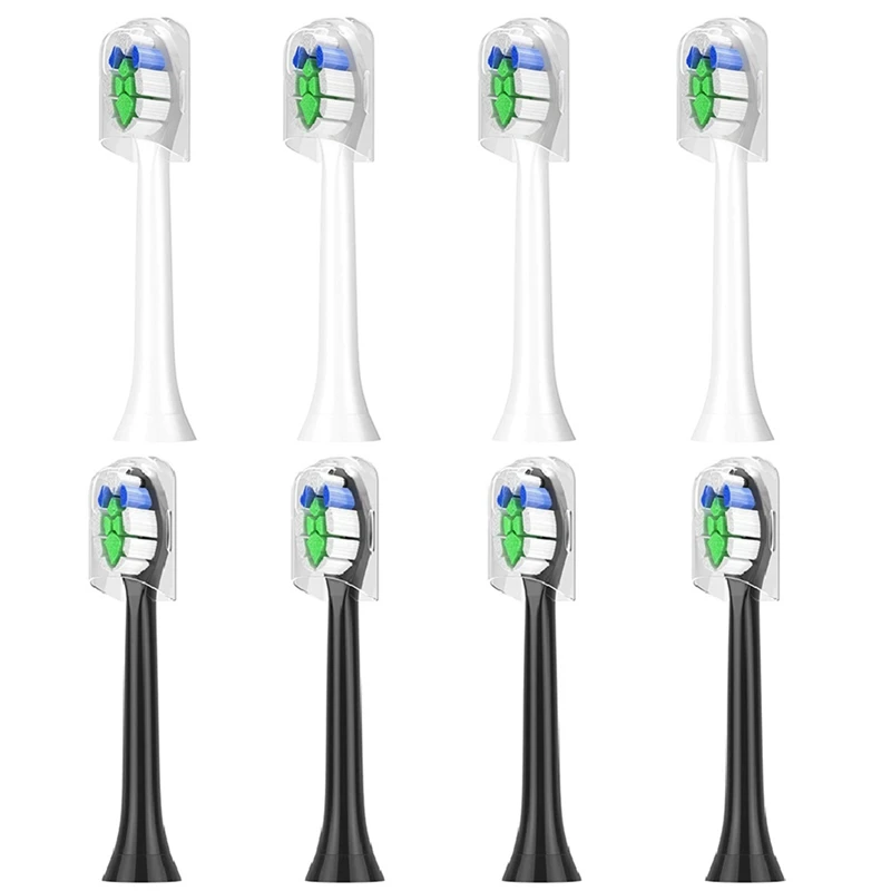 

8PCS For Philips Sonicare Diamond Clean Pro Results HX9033/HX6063/3326/6730 Replacement Electric Tooth Brush Heads