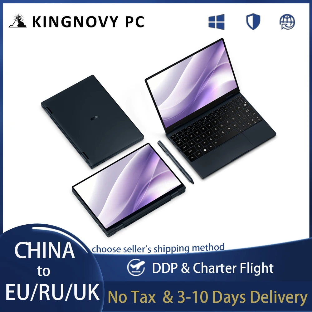 

One-Netbook Blue 10.1 inch Pocket Laptop Intel Iris Xe Graphics 16GB Ram Touchscreen Fingerprint Recognition Windows 10