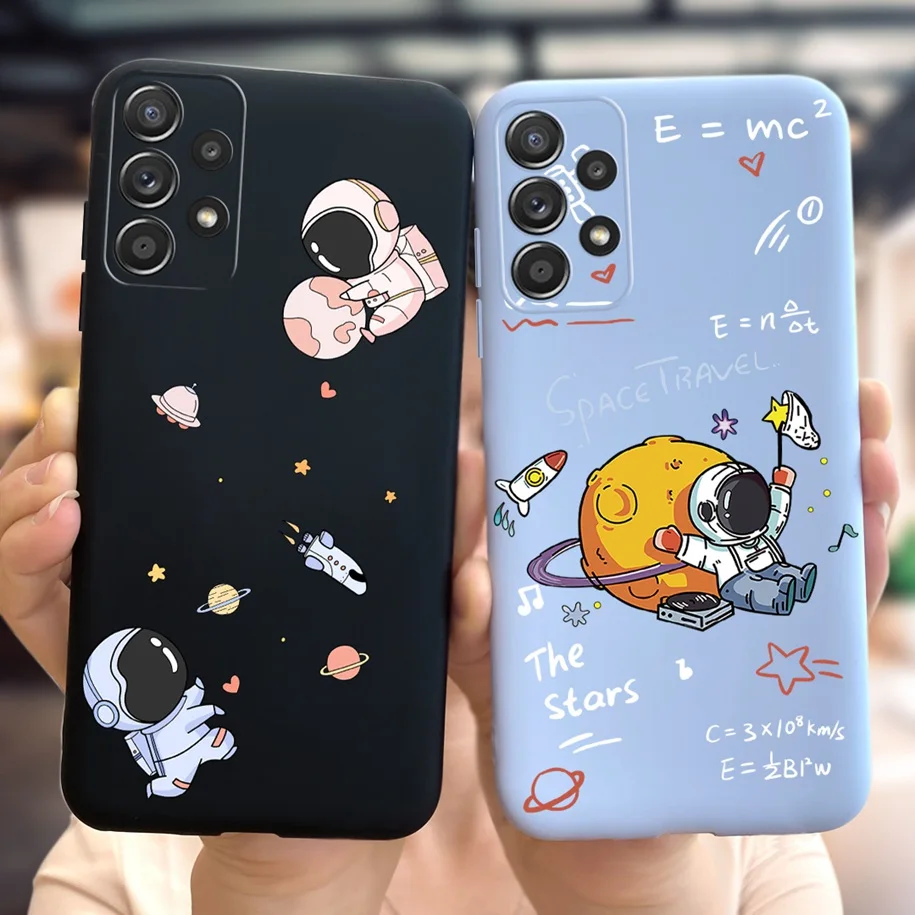 Чехол для Samsung Galaxy A13 A23 4G женский модный чехол с Цветочным Рисунком бабочки мягкий