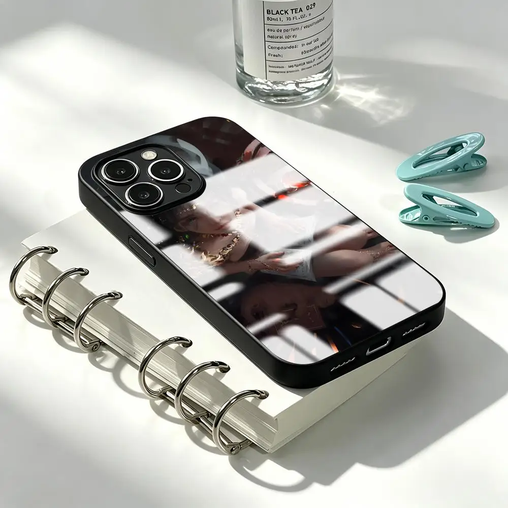 Фото Чехол для телефона Ghostblade WLOP для iPhone 17, 16, 15, 14, 13, 12, 11, X, XR, XS, 8 Plus, Mini, Pro, Max, стеклянный магнитный чехол №3