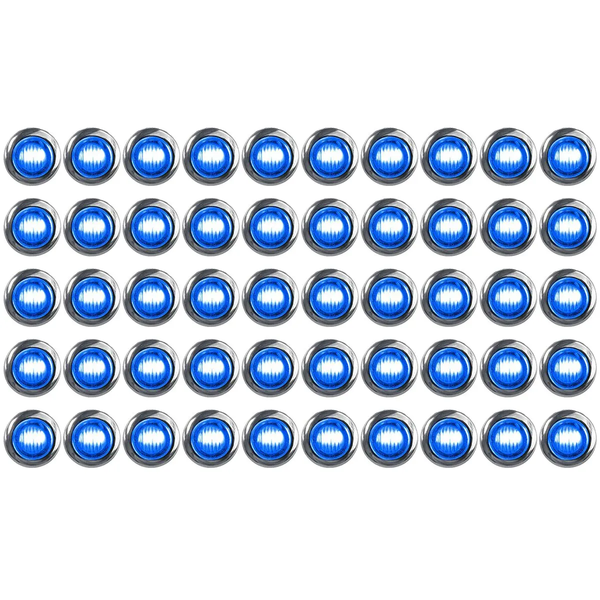 

50 шт., 3/4 дюйма, 3 светодиода