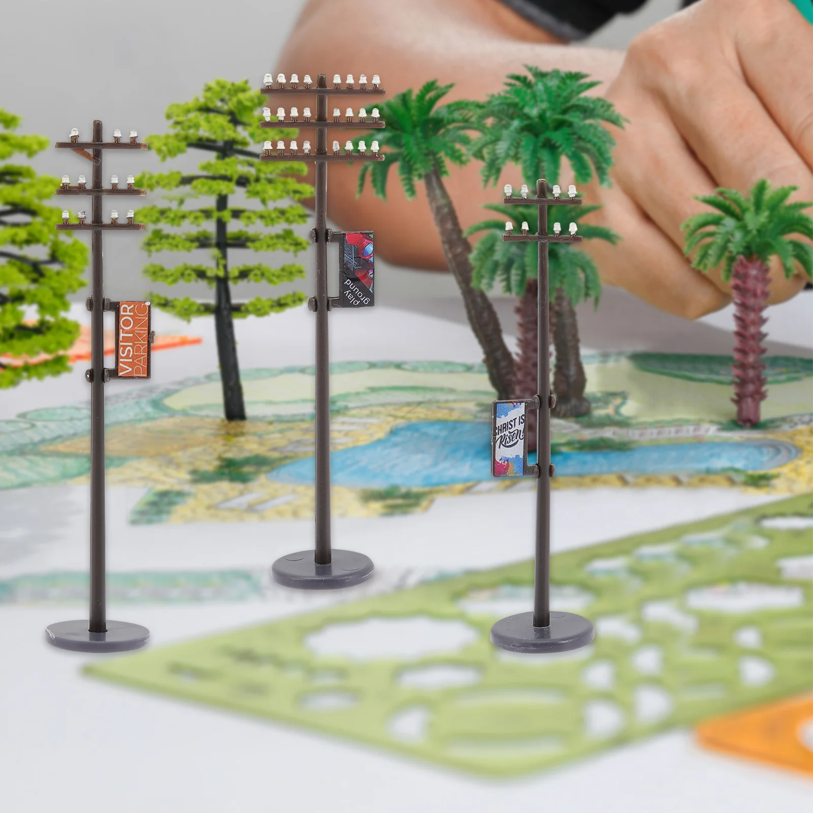 Модель телеграфного столба микрополюсы игрушки сделай сам модели игрушек