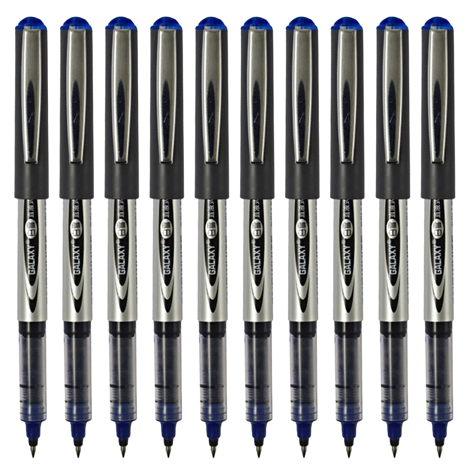 

10pcs 0.5mm Home Ballpoint Pen Office School Taking Notes Executive Smooth Quick Drying No Leakage Business Anti Drop Liquid Ink