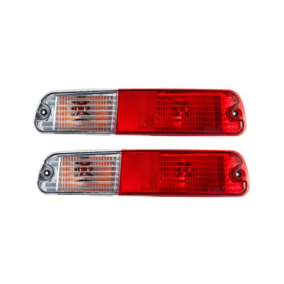 

1Pair Car Rear Bumper Fog Light Parking Warning Light Reflector Taillights for Mitsubishi Pajero Montero V73 V77 02-06