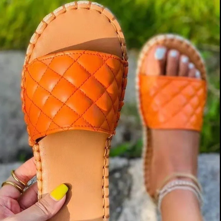

Designer Women's Summer Flip-flops Ladies Soft Flat Slippers Women Casual Comfort Beach Shoes Female Slipper Fashion Slides 2022