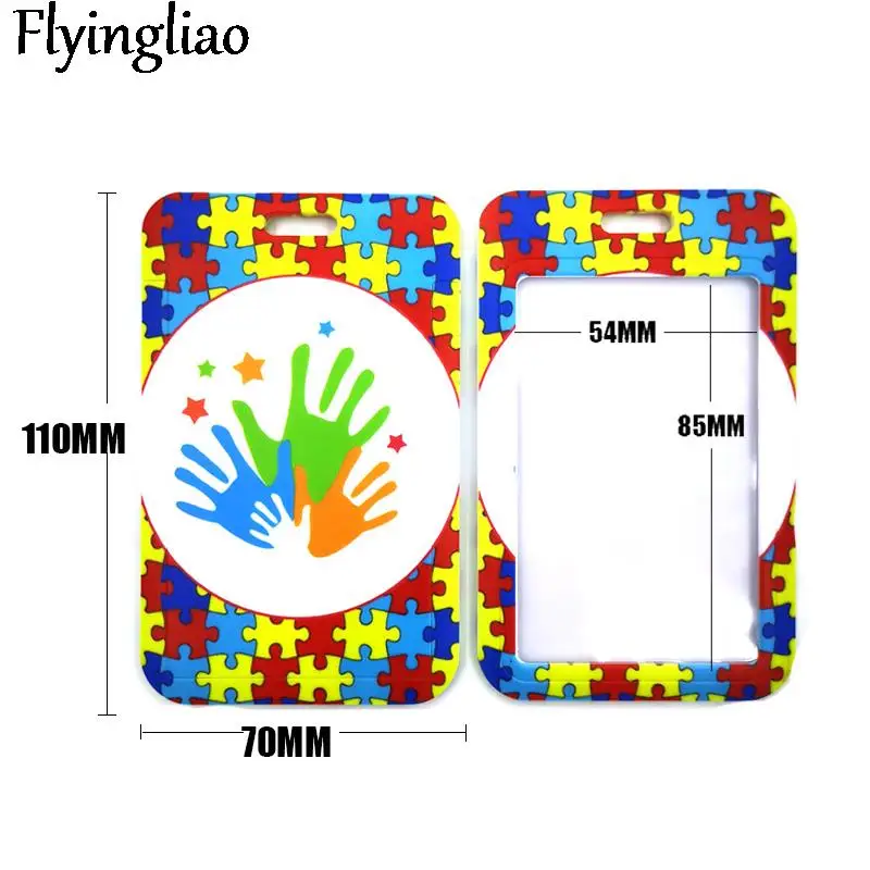 Рисунок 3 - Брелок для ключей с рисунком аутизма