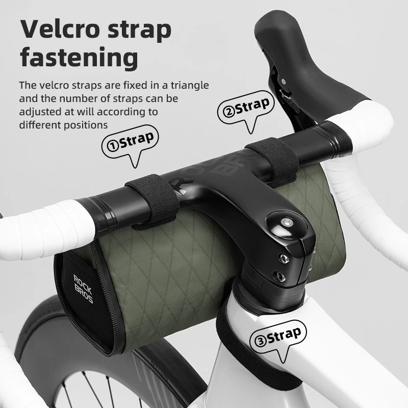 ROCKBROS Велосипедная седельная сумка с 3D корпусом непромокаемая светоотражающая