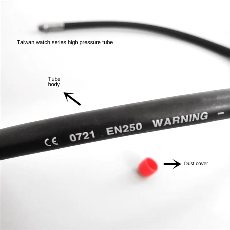 Регулятор для подводного плавания Трубка Шланг высокого давления Замена