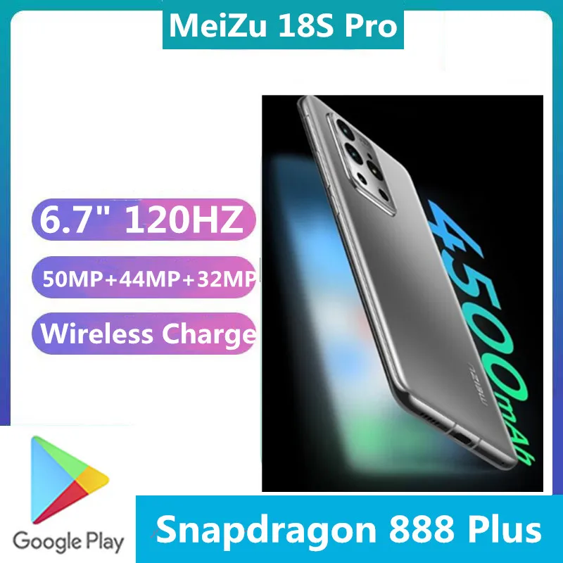 Быстрая доставка DHL мобильный телефон MeiZu 18S Pro с фотографией 50 МП 5 камерами 6 7