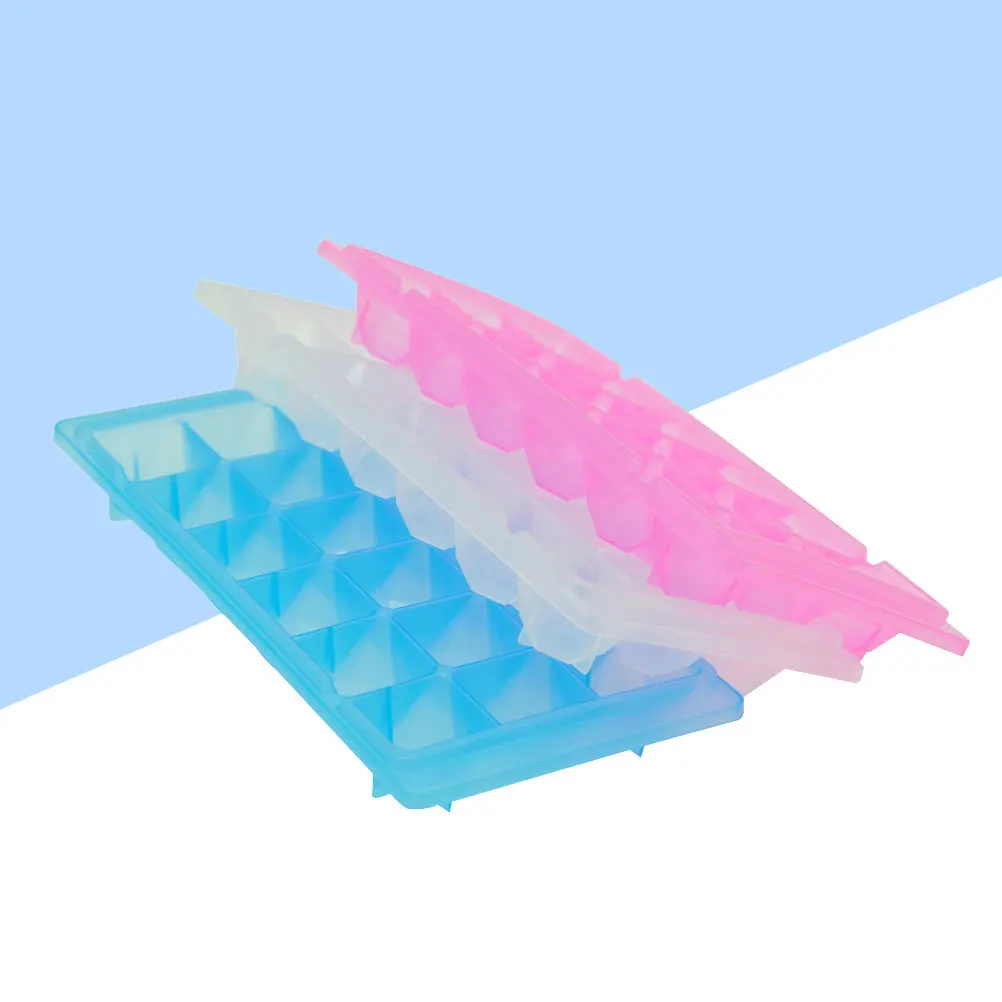 Лотки для кубиков льда LUOEM, ромбовидная форма, 18 решеток