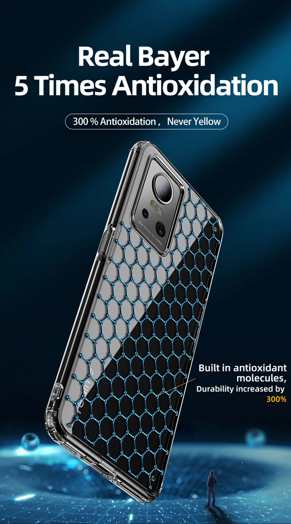 Cena UFLAXE Odporny Na Wstrząsy Etui Do Realme GT Neo 3 WLONS Niemcy Bayer 4K HD Krystalicznie Czyste Tylna Pokrywa Anti-żółta Obudowa Ceny UFLAXE Odporny Na Wstrząsy Etui Do Realme GT Neo 3 WLONS Niemcy Bayer 4K HD Krystalicznie Czyste Tylna Pokrywa Anti-żółta Obudowa