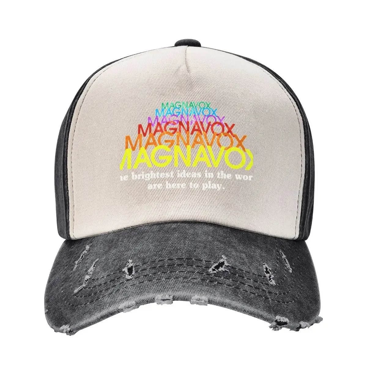 Фото Бейсбольная кепка Magnavox Electronics, роскошная брендовая дропшиппинг, пляжные шапки для регби для женщин и мужчин №2