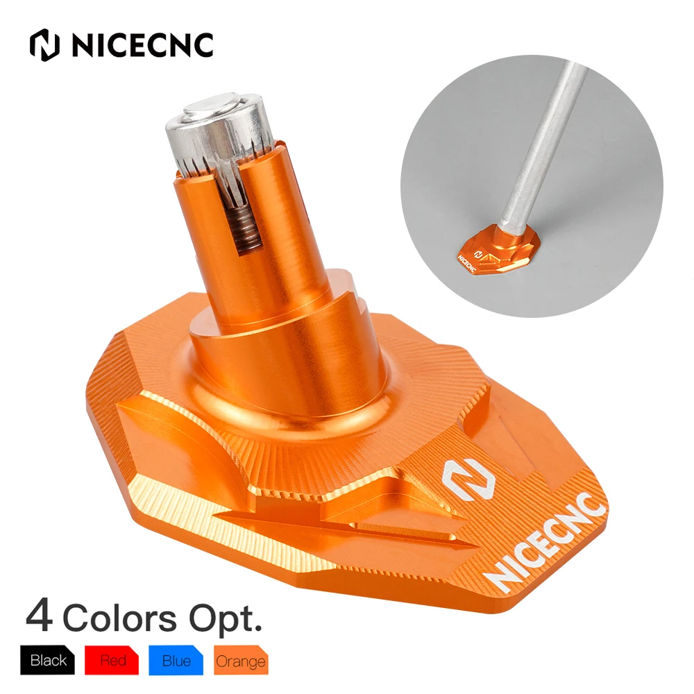 

NiceCNC Kickstand Side Stand Extension Pad Support Plate For KTM 125 200 250 350 450 500 530 EXC EXCF XC XCW XCF XCFW 2008-2022
