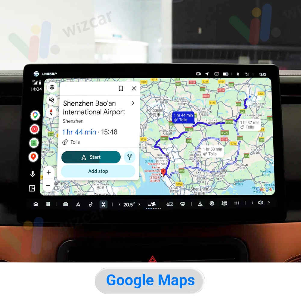 Фото ROX 01 2024-2026 | WIZCAR M1 Pro Беспроводной Android Auto Поддержка Карты Яндекс 2ГИС Музыка Яндекс для Android-смартфонов №4