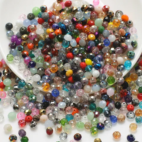 Хрустальные бусины UQRUIDIYBEADS 4 мм/6 мм/8 мм