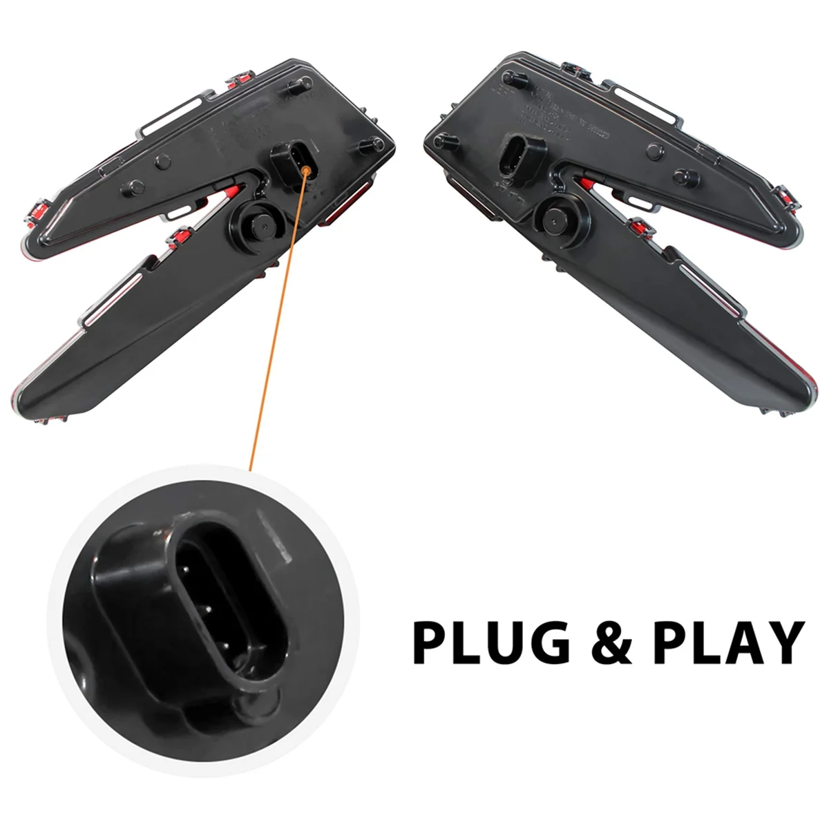 Светодиодные задние фонари для Can-Am Maverick X3 XDS XRS Max Turbo R 2017-2023 красные стоп-сигналы