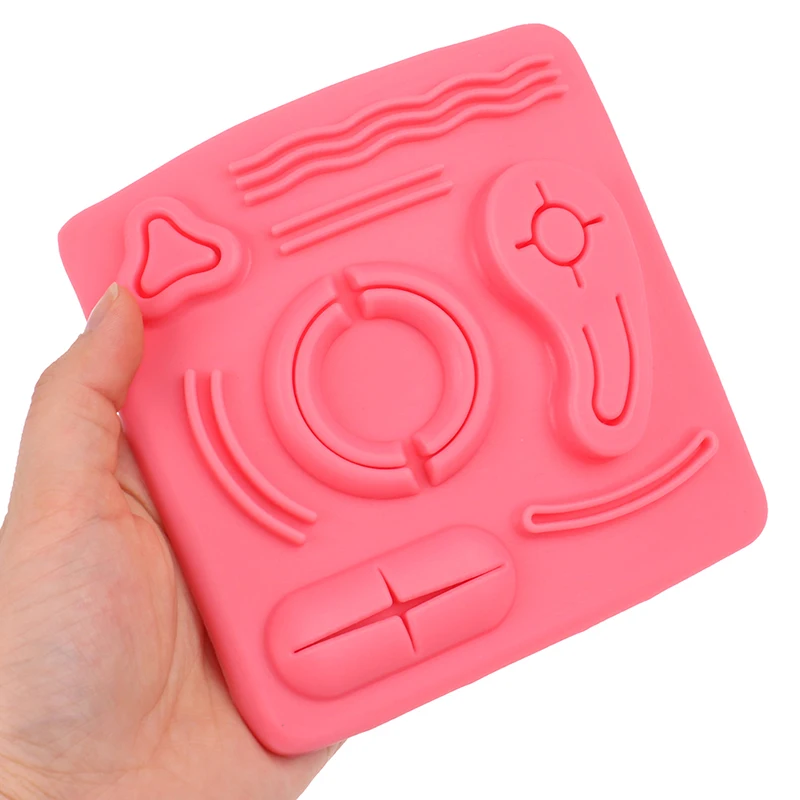 

Тренировочная модель для швов, Лапароскопическая имитация строчки, 3D силиконовый многоразовый модуль для обучения швов для студентов-медс...