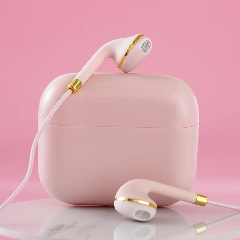 

Universal 3.5mm In-Ear Headphones 4 Colors Sport Earbuds 1pc Wired Music Earphones with Mic Headset case For Smartphone Gifts