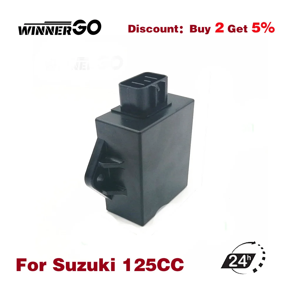 Запасные части WINNERGO для мотоциклов, блок системы зажигания CDI Racing 8Pin для Suzuki EN125 GN125 GS125 HJ125K 125CC