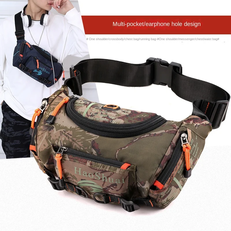 Hiking Outdoor Waist Bag  Waterproof Oxford Climbing Shoulder Bags Military Tactical Fishing Camping Pouch Bag Mochila Bolsa