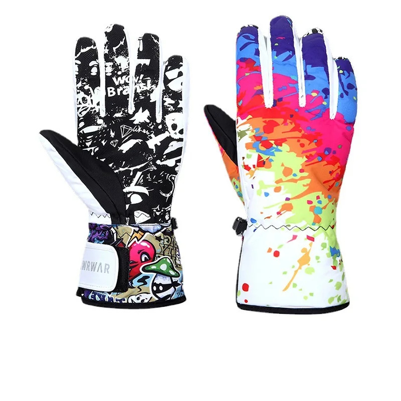 

Waterproof Winter Woman Snow Gloves Outdoor Sport Men Cycling Mittens Mountain Female Warm Snowboard Glove ManSki Clothes