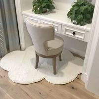 cloud shaped bedside carpet soft plush bedroom rugs non slip floor mat for living room nursery baby play mat home decorative rug