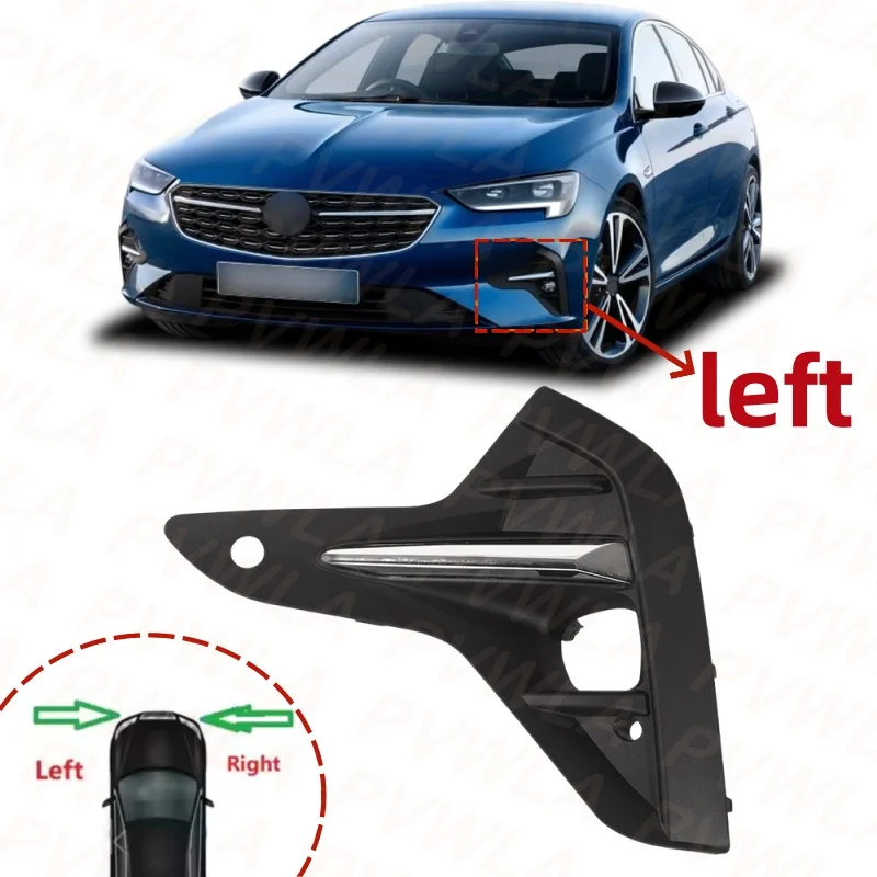 

Передний бампер, противотуманная фара, решетка лампы с отверстиями, автомобильные аксессуары для Vauxhall/Opel Insignia 2020 2021 2022 2023 2024