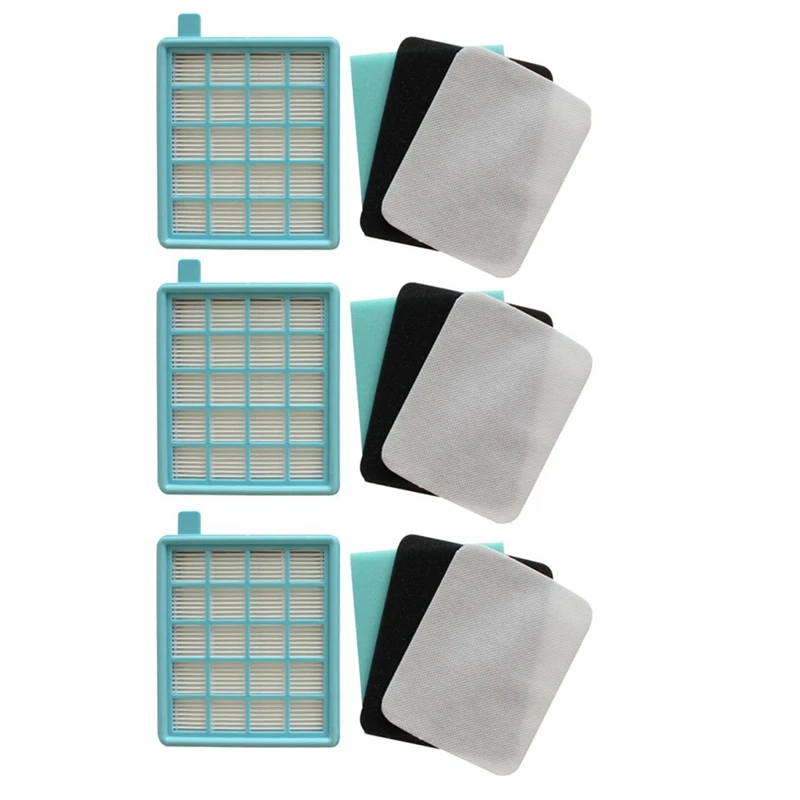 

3 Kit Hepa Filters For FC8470 FC8471 FC8472 FC8473 FC8474 FC8476 FC8477 Vacuum Cleaner Accessories Replacement