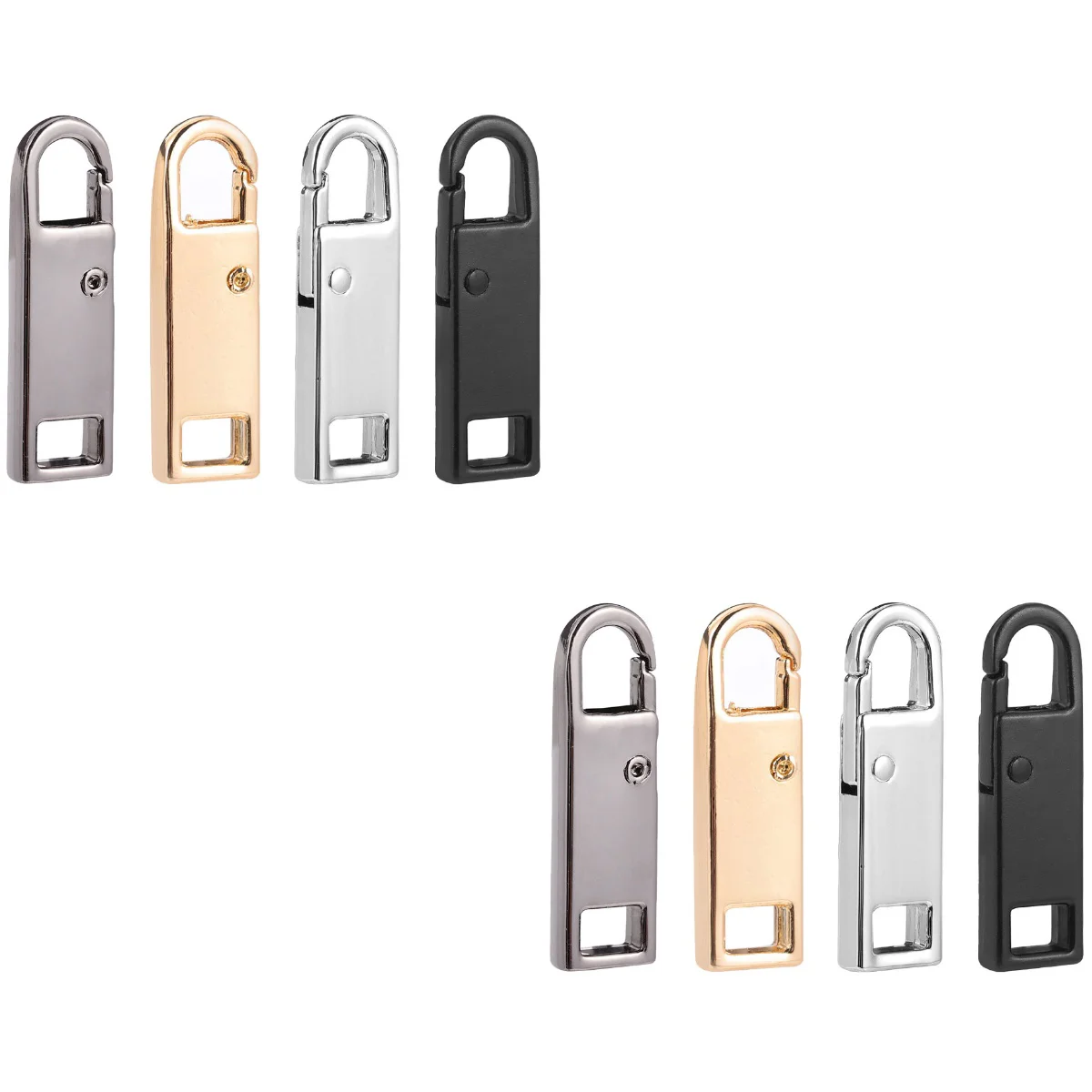 

Zipper Repair Headfixer Wear Handle Zip Tabs Backpack Metal Mend Suitcases Kit Resistantreplacement Small Slider Household Coat