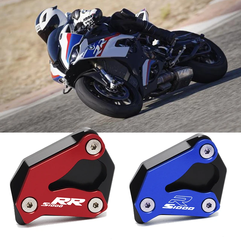 

2022 2023 New Motorcycle Side Stand Enlarge Kickstand Enlarge Plate Pad For BMW S 1000R 1000RR S1000RR S1000R S1000 R RR 2021