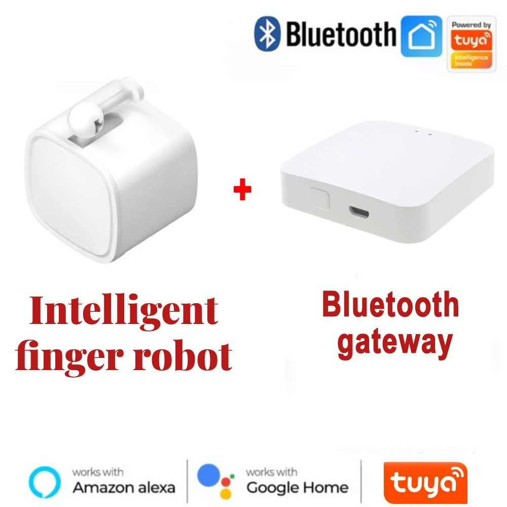 

Кнопка-толкатель Tuya с поддержкой Bluetooth и голосовым управлением