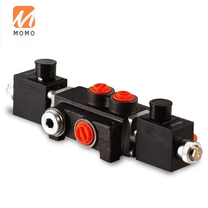 

High Efficiency Proportional Solenoid Valve 12v 40L 1Spool Hydraulic Control Valve