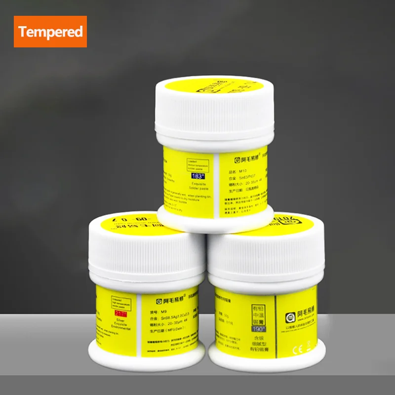 

Паяльная паста AMAOE M9/M10/M11 50 г 138/183/217 низкотемпературная Sn42Bi58 Оловянная паста Флюс Для стандартных печатных плат BGA SMD ремонтные инструменты
