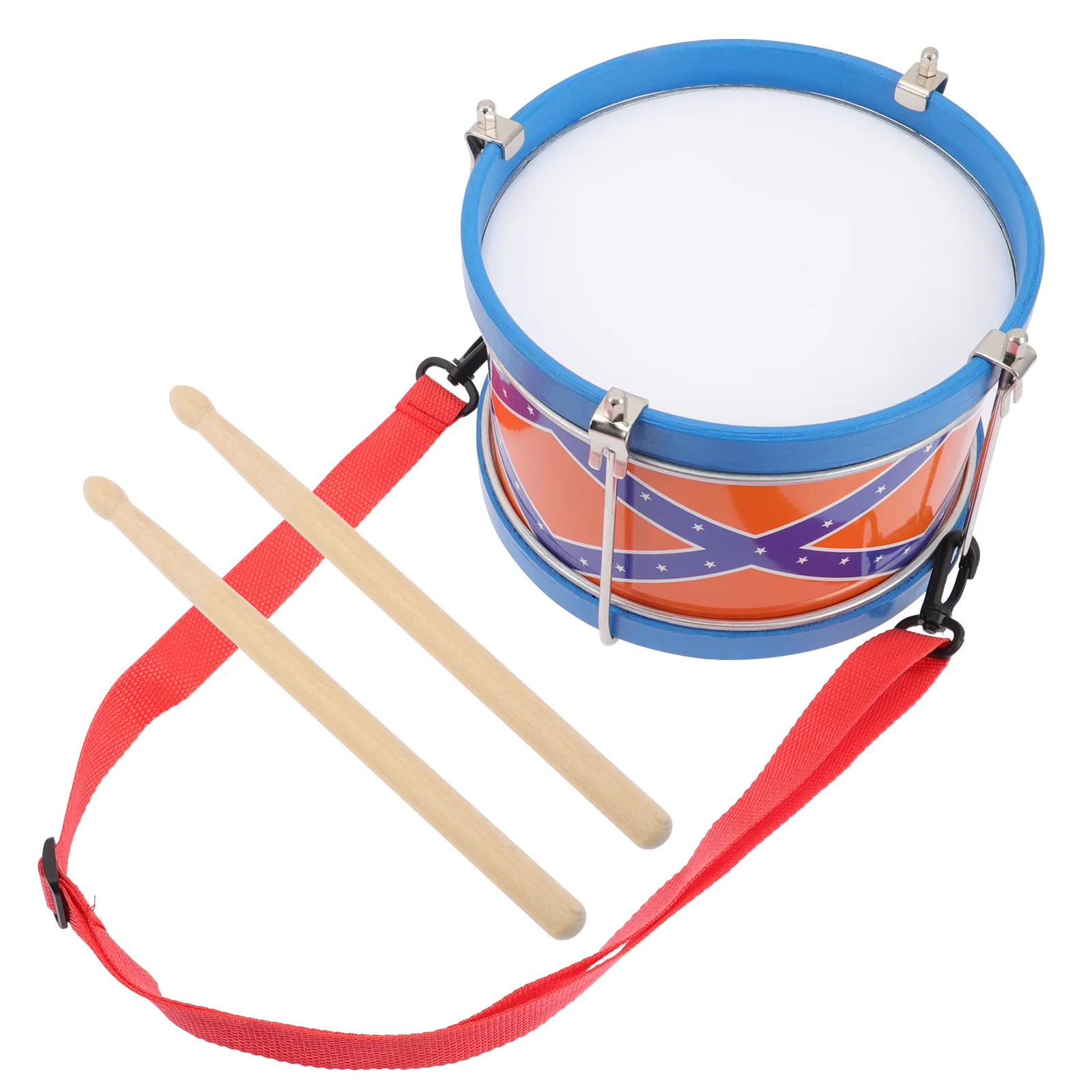 

Drum Settoy Kids Hand Wood Floormaker Noise Party Educational Junior Drumsticks Learning Children Rolling Kit Painted Tibetan
