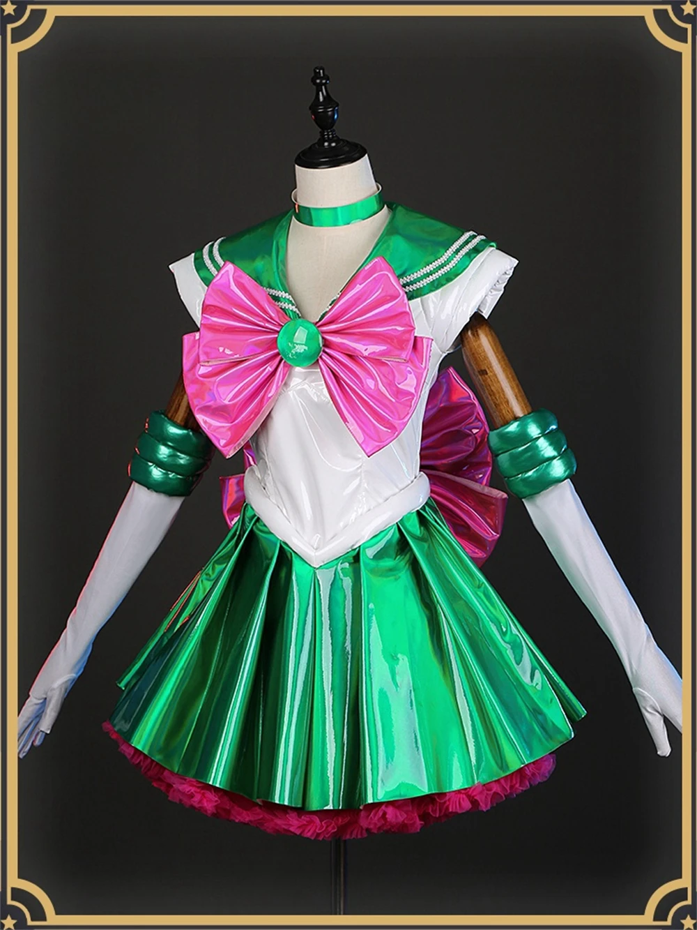 Kino Makoto 30-летие косплей SAILOR MOON Sailor Jupiter костюм きות ま рождественские комплекты