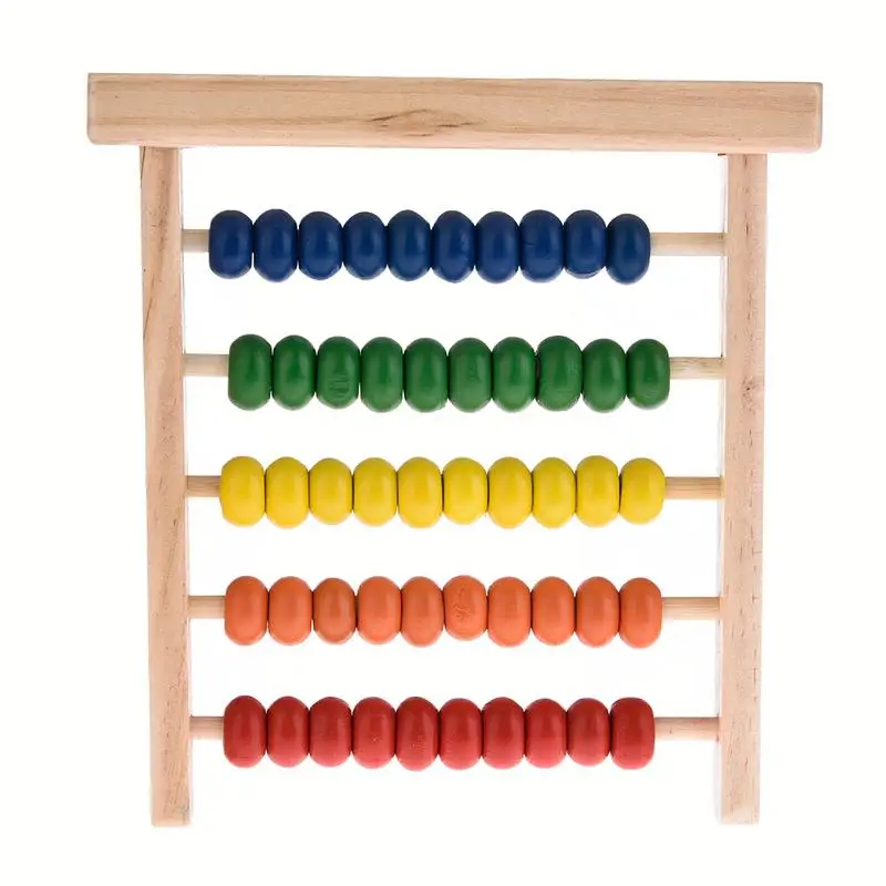 

Деревянная детская Математическая головоломка Abacus, математическая рамка для расчета, деревянные игрушки для детей