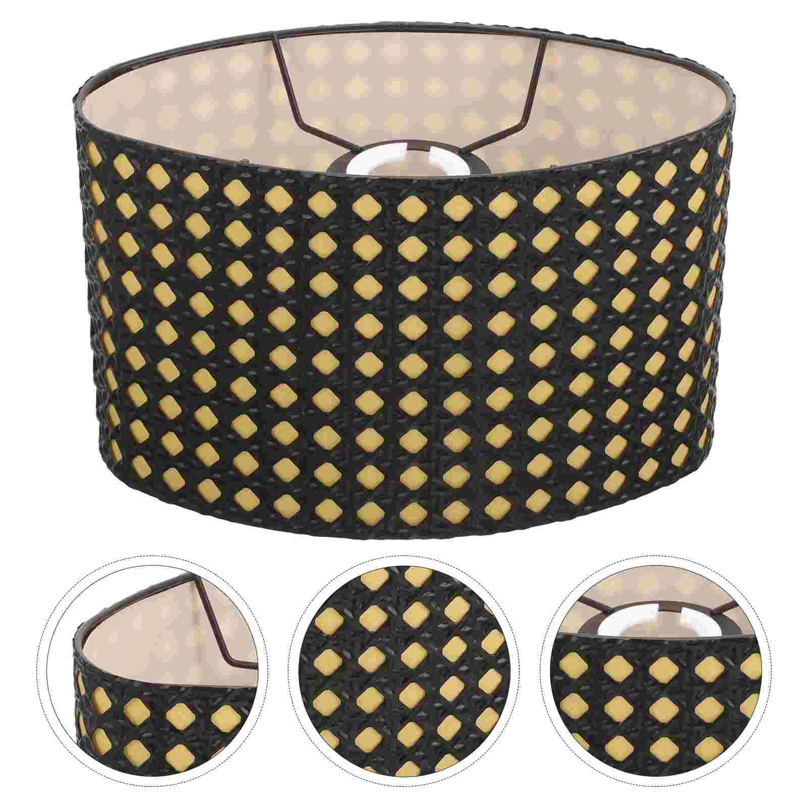 

Metal Lamp Shade E14/E27 Replacement Lamp Shade Hollowed Oval Lamp Shade Cover