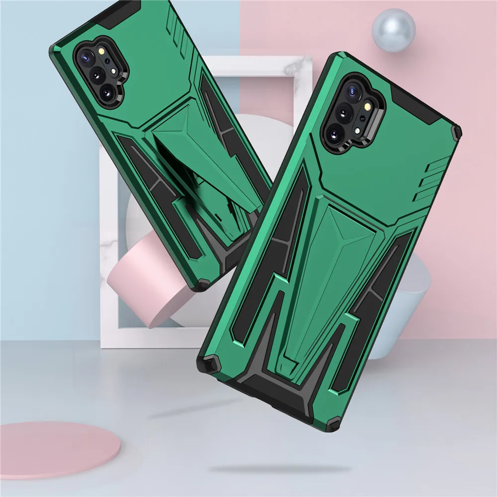 

For Samsung Galaxy Note 10+ S9 S10 Plus S20 FE Case Armor Stand Holder Car Ring Cover for Galaxy Note 9 10 Pro 20 Ultra Coque