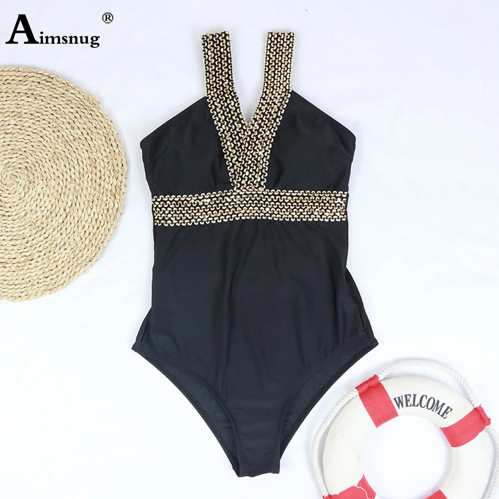 Women High Cut One Piece Swimwear Ladies Patchwork Swimsuit Sexy Push Up Onesie Bodysuit 2022 Summer New Hook Metal Bathing Suit |