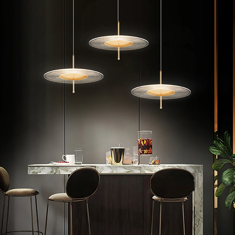 

Minimalist Modern Led Pendant Light For Living Room Bedroom Office Shop Restaurant Balcony Indoor Light Fixture LED Chandeliers